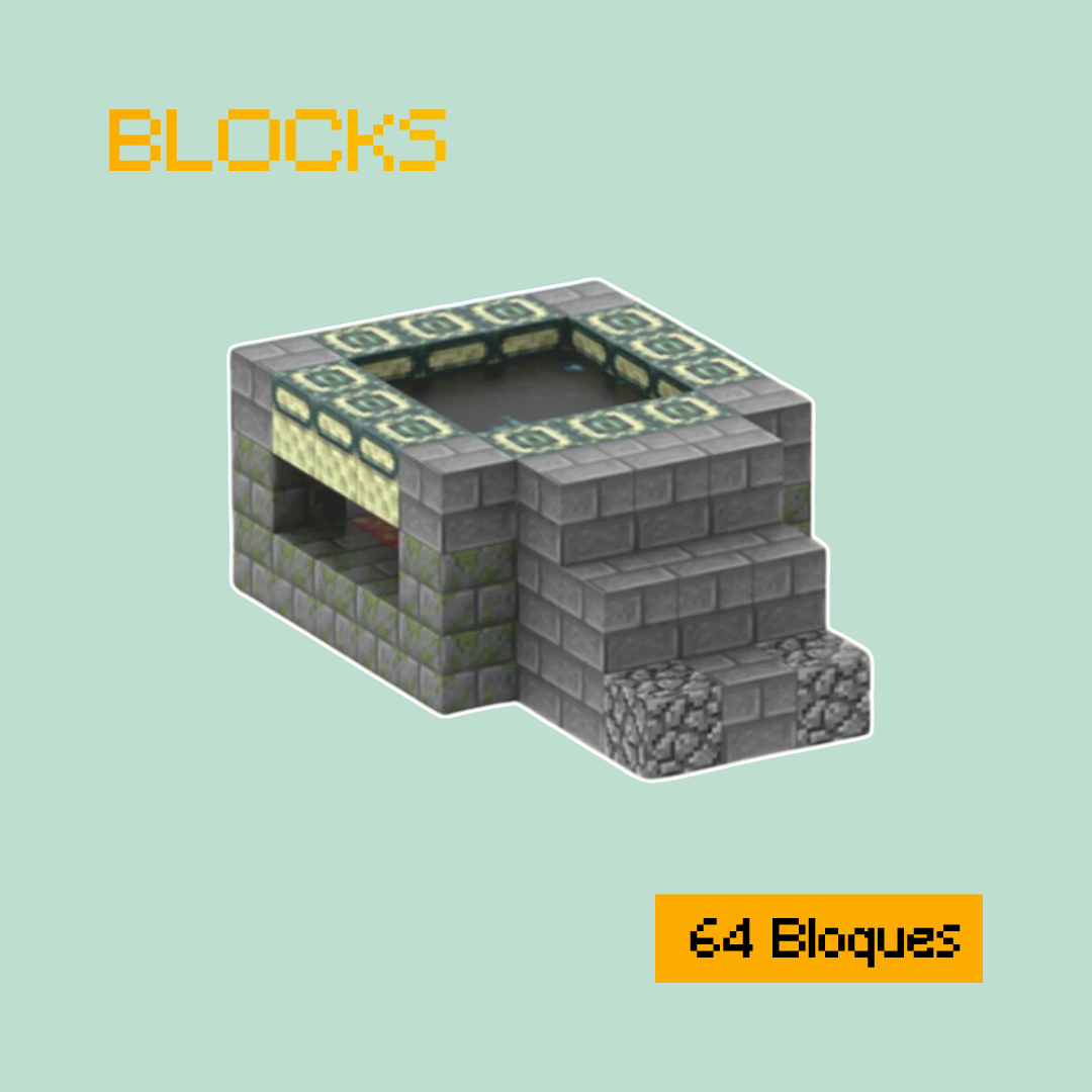 Set de Construcción de Cubos (64 Bloques)